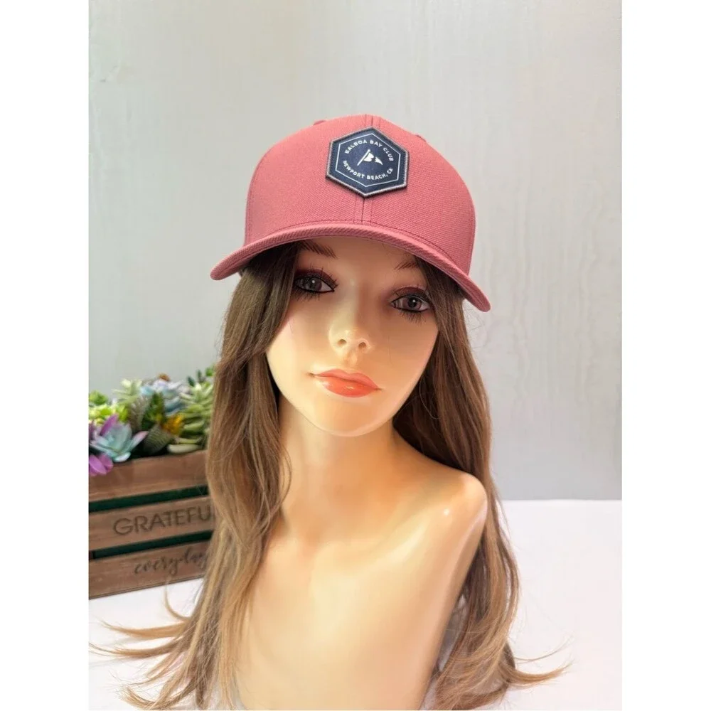 One Ten Flex Fit Balboa Bay Club Newport Beach CA SnapBack Cap Hat Unisex
